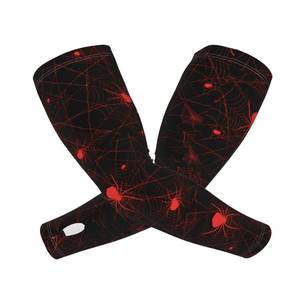 Manchons de bras personnalisés de haute qualité, conception OEM du fabricant, protection UV, soutien du coude, compression réglable - Product Image 2