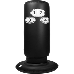 Saco de Boxeo de PU Resistente, Relleno de Arena, Altura Ajustable, para Adultos - Product Image 6