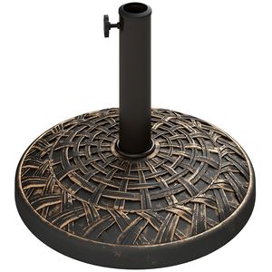 Base per Ombrellone da Giardino in Acciaio Inossidabile per Patio, Ristorante, Hotel con Struttura in Acciaio - Product Image 3