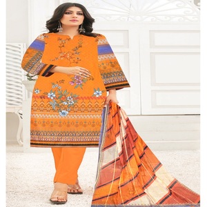 Trajes de Panjabi para mujer-Lehenga Choli para mujer Trajes de 3 piezas de césped de AF Fashion Vol 4 costuras personalizadas disponibles - Product Image 3