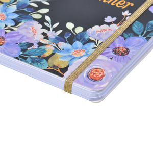Libreta de Regalo Personalizada con Cierre de Correa Floral, Agenda y Planificador Anual, Fábrica Profesional - Product Image 2