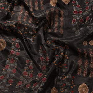 Luxury Chenille Jacquard 100% Polyester 150gsm Water Resistant Paisley Floral Woven <b>Fabric</b> for Curtain Upholstery Dress Garment - Product Image 4