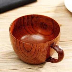 Craft Emporium Exports Handcrafted Modern Sheesham Wood <b>Cup</b> Handle <b>Reusable</b> Eco-Friendly Multipurpose Beverage <b>Cup</b> for Home - Product Image 4