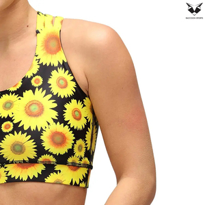 Soutien-gorge de sport respirant et uni pour femme, grande taille, personnalisé, sexy, pour yoga et fitness, par sublimation – Nouvelle collection en promotion - Product Image 5