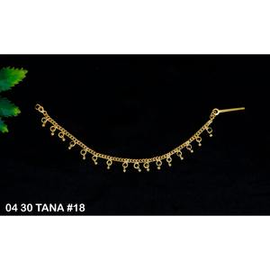 New Design Gold Plaetd Ear Chain for Engagement <b>Wedding</b> <b>Gift</b> Style Indian Traditional Ideal For <b>Wedding</b> Festive Occasions - Product Image 4