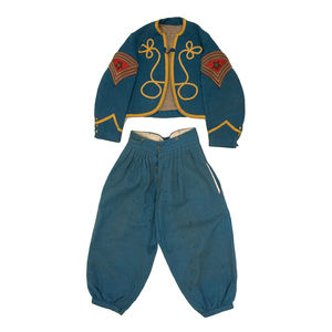 Ensemble de veste d'uniforme de reproduction du patrimoine américain, ensemble de veste et d'accessoires d'uniforme historique américain - Product Image 1