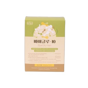 [Foodreams] ByeGlu-ten, Polvo de Enzimas Digestivas con Sabor a Piña, Suplemento de Enzimas para el Carboidrato, para la Rutina Diaria de Comidas - Product Image 1