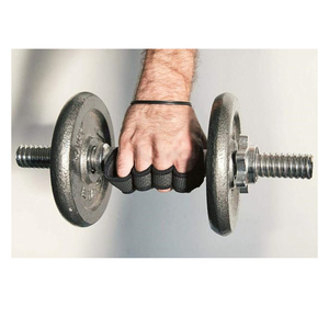 Custom Logo Weight Lifting <b>Wrist</b> <b>Support</b> Natural Rubber PVC Breathable Comfort <b>Gym</b> Fitness Palm Grips Anti Slip Workout Hand - Product Image 6