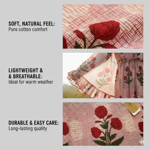 Vestido de algodón con estampado floral bohemio, cuello con volantes, cintura imperio escalonada, hecho a mano, manga larga acampanada, vestido de noche de verano - Product Image 3