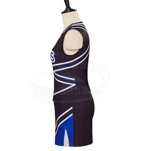 Nouvel arrivage d'uniformes de pom-pom girl professionnel de haute qualité avec logo personnalisé et service OEM - Product Image 2