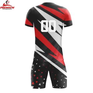 Tenue de football personnalisée, uniforme d'entraînement de football à prix de gros, ensemble court, vêtements d'équipe, uniforme de football - Product Image 2