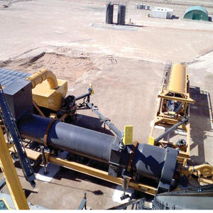 Faible coût de maintenance 100 t/h mélange à chaud à tambour mélange asphalte usine de mélange asphalte faisant la machine - Product Image 3
