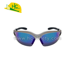 HC906 <b>Frameless</b> Safety Glasses UV400 Clear Polycarbonate Lenses Comfortable Protective Eyewear for Workplace Safety - Product Image 2