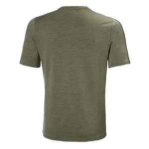 Camisetas deportivas premium personalizadas para hombre de secado rápido, 100% lana merino, cuello redondo, impresión por sublimación. - Product Image 2