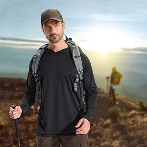 Camisas de Caza de Manga Larga Más Vendidas para Hombre, Secado Rápido, UPF 50+, Camisa de Pesca y Senderismo con Capucha - Product Image 6