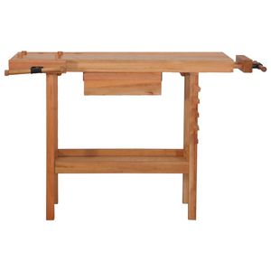 Banco di falegnameria con cassetto 2 morsi legno duro per la lavorazione del legno - Product Image 3