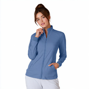 Unisex Hospital <b>Scrubs</b> Zipper Jackets High Quality Medical Jacket - Product Image 5