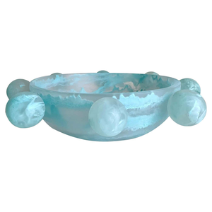 Tazón para Ensalada de Resina de Melamina Ligero, Ecológico y Pulido, Hecho a Mano, Tradicional y Personalizado de FAIZA CRAFT, con Diseño de Espiral de Colores - Product Image 6