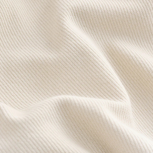 Nouvelle veste chemise décontractée pour homme en jersey sergé blanc écru, à manches longues, boutonnée sur le devant, avec doubles poches poitrine - Product Image 5