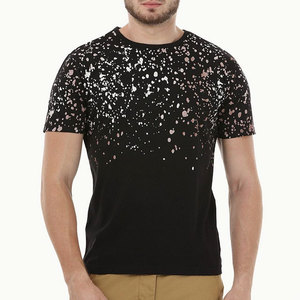 T-shirt uni de haute qualité pour l'été 2026 – Col côtelé haut, col rond, confortable et léger – Grande vente - Product Image 4