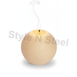 SCENTED <b>CANDLE</b> IN BALL SHAPE Home Decoration-for Christmas Easter Birthday & Valentine's Day - Product Image 2