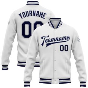 Chaqueta Varsity de Béisbol Personalizada con Mangas de Cuero Bordadas al por Mayor, Chaqueta Varsity de Alta Calidad para Hombre con Chenilla - Product Image 5