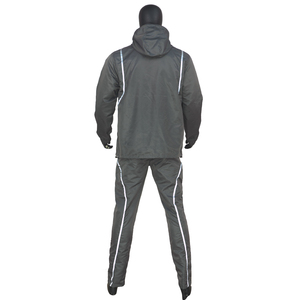 Conjunto Deportivo Cortavientos de Nailon de Alta Calidad con Franjas Reflectantes para Hombre - Product Image 4