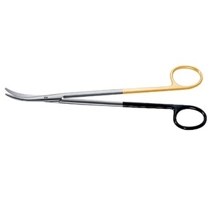 Ciseaux de dissection manuels TC Mayo, acier inoxydable de haute qualité, certifiés CE, usage dentaire professionnel, poignée ergonomique, 3 mâchoires - Product Image 4