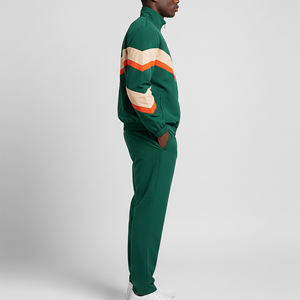 Chándal Deportivo de Invierno a la Moda con Logotipo Personalizado, 100% Nailon, Cortavientos, Diseño Color Block, Talla Grande para Hombre - Product Image 5