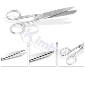 Premium Multi size Heavy Duty Sewing Scissors Tailor All Stainless Steel Fabric & Leather Garment Shears Scissor - Product Image 3