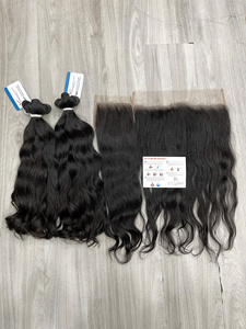Cabello Virgen 2026 Sin Procesar, Ondulado, Sin Químicos, Sin Silicona, Sin Enredos, Sin Caída, Venta al por Mayor, Cabello Vietnamita para Tejer, Cuidado Adecuado - Product Image 3