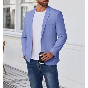 Blazer premium asequible para hombre, diseño elegante y ajustado, perfecto para uso formal y tiendas de moda. - Product Image 5