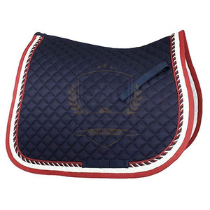 Nouveau design de tapis d'équitation matelassé, surface en tissu doux, équipement d'entraînement équestre en plein air, tapis de selle - Product Image 3