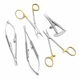 Juego de 23 Instrumentos Quirúrgicos para Blefaroplastia, Acero Inoxidable TC, Instrumentos Oftálmicos para Cirugía Plástica de Párpados - Product Image 5