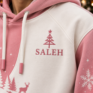 Sudaderas con Capucha Navideñas de Invierno, Sudaderas Personalizadas con Estampado, Fabricante y Proveedor de Ropa al por Mayor - Product Image 3