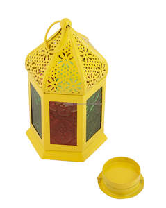 Mini lanternes en métal suspendues Twinkle Trio pour la personnalisation de la décoration intérieure et extérieure du festival - Product Image 1