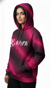 เสื้อฮู้ดดี้โอเวอร์ไซส์สไตล์ลำลองทันสมัย พิมพ์ลายแบบซับลิเมชั่นเนียนเรียบ สำหรับสตรีทแวร์และแฟชั่นแนวเมือง - Product Image 2