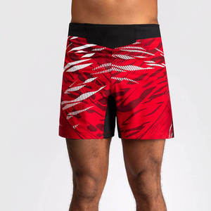 Shorts de Muay Thai et d'entraînement MMA personnalisés à taille mi-haute, respirants, avec motif, logo personnalisé, pour la boxe, vente en gros - Product Image 1
