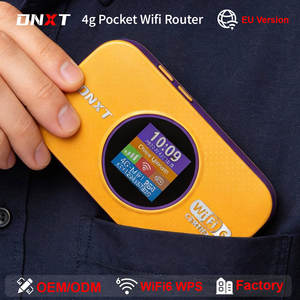 เราเตอร์มือถือ DNXT 4G LTE Wifi6 300Mbps พร้อม WPS หน้าจอ LCD รองรับทุกเครือข่าย แบตเตอรี่ 3000mAh พกพาสะดวกสำหรับการเดินทาง - Product Image 1