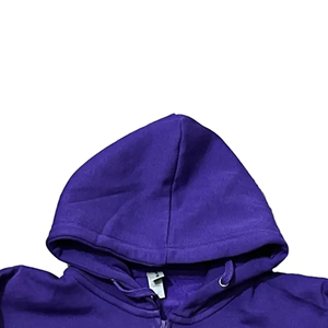 Sudadera con Capucha y Cremallera para Hombre, con Logotipo Personalizado Impreso, de Invierno, con Pedrería, 100% Algodón, Ecológica y Transpirable, Venta al Por Mayor - Product Image 3
