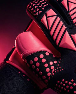 Gants de gardien de but de football professionnels de haute qualité, respirants, en latex allemand 4 mm, protection des doigts, par Ako - Product Image 2