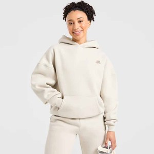Conjunto de 2 Piezas para Mujer, Sudadera con Capucha de Felpa y Pantalones Deportivos Holgados, Color Sólido, Casual, para Todas las Temporadas, Manga Larga - Product Image 5