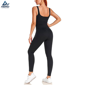 Combinaison de yoga pour femmes, haute élasticité, tenue de sport, entraînement, vêtements de sport, tenue une pièce, meilleur matériau, combinaisons pour femmes - Product Image 2