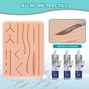 High Quality Complete Suture Tool Set for Veterinary Student Steel Material Surgery Kit for Medical Practice by <b>Blush</b> Surgical - Product Image 6