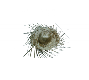 Sombrero de hoja de palma multicolor Unisex de Vietnam con estilo de cinta para fiesta diaria, boda, granjero, sombrero de playa, decoración personalizada - Product Image 4