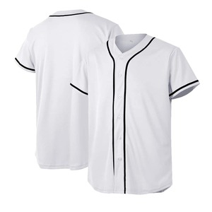 Fabricante de Camisetas de Béisbol Personalizadas OEM, Secado Rápido, Transpirable, Tela 100% Poliéster, Nombre y Número del Jugador Sublimados Personalizados - Product Image 2