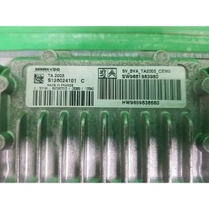 307 ECU et modules informatiques d'occasion 9661983980 - Product Image 4