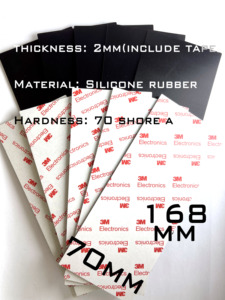 Las alfombrillas de goma de aislamiento eléctrico personalizadas para la instalación de paneles solares incluyen servicio de procesamiento de corte - Product Image 4