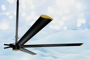 Ventilador de Techo Industrial HVLS Austar, Sistema de Refrigeración de Alto Volumen y Baja Velocidad con Aspas Grandes para Almacenes, Fábricas y Uso Comercial - Product Image 3