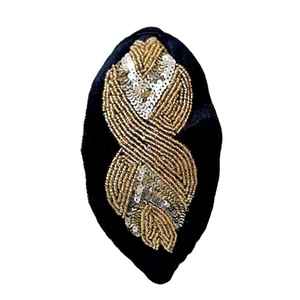 Serre-têtes tendance brodés de perles de verre pour fêtes, mariages, cadeaux festifs, accessoires de cheveux élégants et personnalisés - Product Image 6